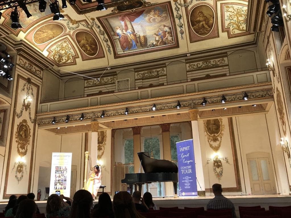 Europe tour stage IAPMT tour image 2